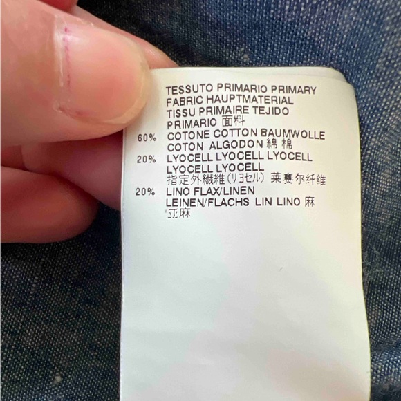 DSquared2 Western Denim Snap Up Shirt - 50 - Picture 15 of 15